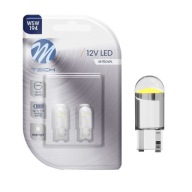 W5W T10 LED ŽIAROVKY COB DIODES 6000K STUDENÁ ŠOŠOVKA