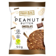 FRANK&OLI čokoládové sušienky s arašidovým maslom 50g.