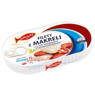 Filety z makrely v paradajkovej omáčke so sušenými hubami