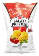 Talianske chrumky paradajková bazalka Pomodoro e Basilico SALATI PREZIOSI 110g