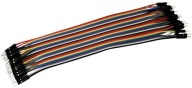 Káble M-M, rôzne farby, 17 cm, na obklady, 40 ks.