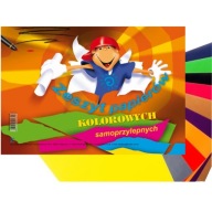 Kreska samolepiaci zošit A5 z farebných papierov