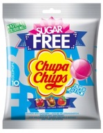 CHUPA CHUPS LOLLIES BEZ CUKRU 10 KS MIX Bez cukru