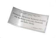 Nálepka - AKÝKOĽVEK OBSAH - gravírovanie!