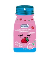 Osviežujúce cukríky mäta + jahoda. 16 g