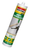 Soudal Akryl Univerzálny Akrylový tmel ČIERNA 280ml
