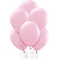 Pastelové púdrové ružové balóniky dusty pink 100 ks