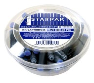 KRÁTKE MODRÉ NÁPLNE PER 50 KS, STARPAK