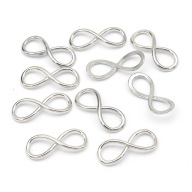 Infinity konektor Metal Alloy 12x30x2mm 10ks