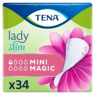 Špecializované dámske hygienické vložky TENA Lady Slim Mini Magic ntm 34 ks.