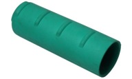 Rukoväť, gumená rukoväť na kolieska z PVC, 32 mm