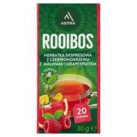 ROOIBOS ČAJ MALINA GRAPEFRUIT 20 VRECKOV ASTRA