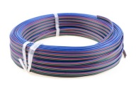RGB KÁBEL 4 žilový LINKA AWG20 LED páskový kábel 1m