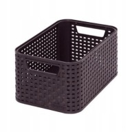 Košík CURVER Style S, tmavohnedý