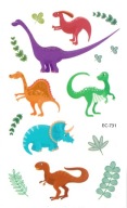 Umývateľné tetovanie pre deti DINOSAURS EC731