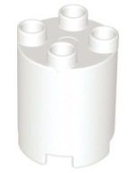 LEGO DUPLO 98225 TEHLA 2X2X2 biela NOVINKA (10g)