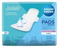 Canpol Babies Diskrétne popôrodné hygienické vložky s krídlami Deň 78/007