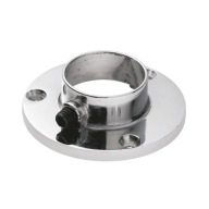 UPEVŇOVACIA TYČ RÚRKA RÚČKA KRUHÁ ROZETOVÁ PÁDKA 25MM CHROMO-METAL AMIX
