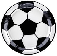 Papierové taniere FUTBAL Football Birthday Party 18cm 6ks.