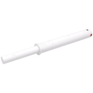 Zapustený nárazník s gumičkou, silný biely, K-PUSH TECH 37