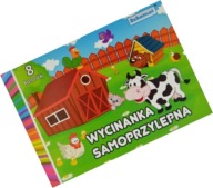 SAMOLEPIACI VÝREZ A4, 8 farieb