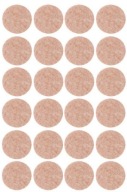 TESCOMA SAMOLEPIACIE PODLOŽKY NA NÁBYTOK 30mm x24
