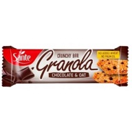 SANTE Crunchy Tyčinka Granola 40g OVSNÁ TYČINKA BETA GLUKÁNOVÁ VLÁKNINA
