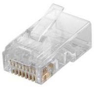 GETFORT SIEŤOVÁ ZÁSTRČKA RJ45 KAT.6 8P8C