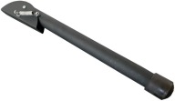 Oceľová zamykacia noha 150 mm čierna zátka