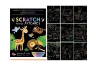 Omaľovánka SCRATCH PAGE 2V1 ZVIERATKÁ lesný darček k narodeninám