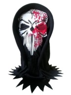 SCARFY LEBKA S KAPÚCOU, HALLOWEENSKÁ MASKA BONEBODY