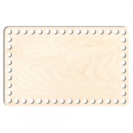 drevený základný košík dno 16x25cm obdĺžniková preglejka