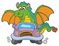 NÁLEPKA NA OKNO ZRKADLO NA NÁBYTOK DINOSAUR DINO DRAGON