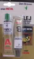 DVOJZLOŽKOVÉ EPOXIDOVÉ LEPIDLO Epoxidovo-kovové 2x20 ml
