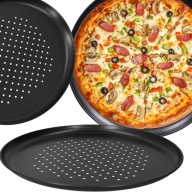 PLECH NA PIZZU 32 CM DOKONALÝ PEČENIE NEPLEPIŤ