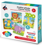 PENOVÁ CESTA BRILANTNÉ DIEŤA ZVIERATKO Z OBRANNEJ RUKY