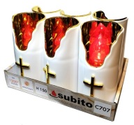 LED vložka do sviečok Subito 15 cm
