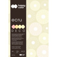 HappyColor technický blok A5 170g Deco Ecru