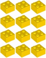 LEGO 3003 BRICK 2x2 žltá NOVINKA (15g) 12 ks.