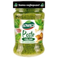 Talianske Pesto Łowicz Zielone Bazalková omáčka prírodné ingrediencie 180g
