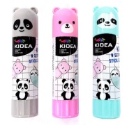 SADA 3 x LEPIDLÁ TYČ 15g ZVIERATÁ: Panda, medvedík, leňochod, KIDEA