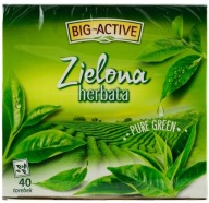 Zelený čaj Big-Active Pure Green 40 vrecúšok