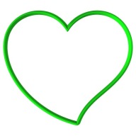 Forma na vykrajovanie srdiečok na Valentína 35 12cm