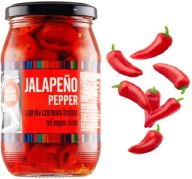 MEXIKO ČERVENÁ PAPRIKA, REZANÉ JALAPENO 340g Casa de Mexico