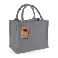 Ekologická nákupná taška Mini Graphite Jute
