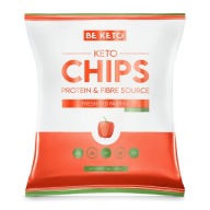 BeKeto Keto Chips - čerstvá červená paprika 30 g bez lepku NÍZKÝ CARB