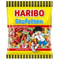Haribo Stafetten želé dražé zo sladkého drievka 160g