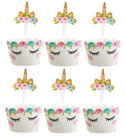 Krabičky na cupcake Unicorn, 6 kusov