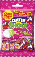 Chupa Chups Center Shock Jahodová guma 36g