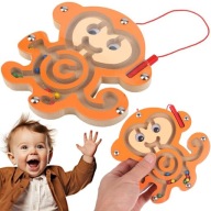V2 MAGNETICKÉ LABYRINTOVÉ GULE ZVIERATÁ S MAGNETOVOU LOGICKOU HROU WZ